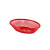 Rổ Sọc Oval Trung - Đỏ