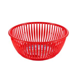 Rổ Sọc Tròn Lớn - Đỏ