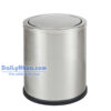 Thùng Rác Nắp Lật Inox Tròn (250*300)