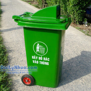 Thùng Rác Composite 240 Lít, Nắp Hở