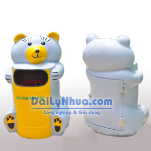 Thùng Rác Hình Chuột Túi