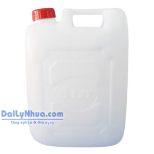 Can Nhựa 30 Lít Dẹp Mỏng – Trắng