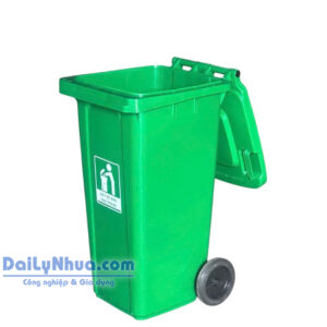 Thùng Rác 120 Lít -Nhựa HDPE