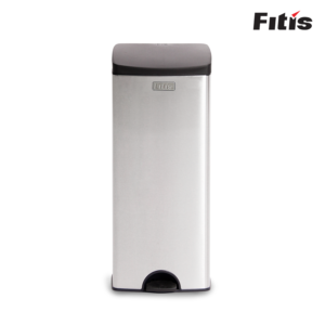 Thùng Rác Fitis Premium Đạp Vuông 22 Lít SPL1-901