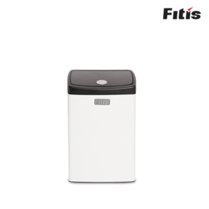 Thùng Rác Fitis Premium Nhấn Vuông 15 Lít STS1-901