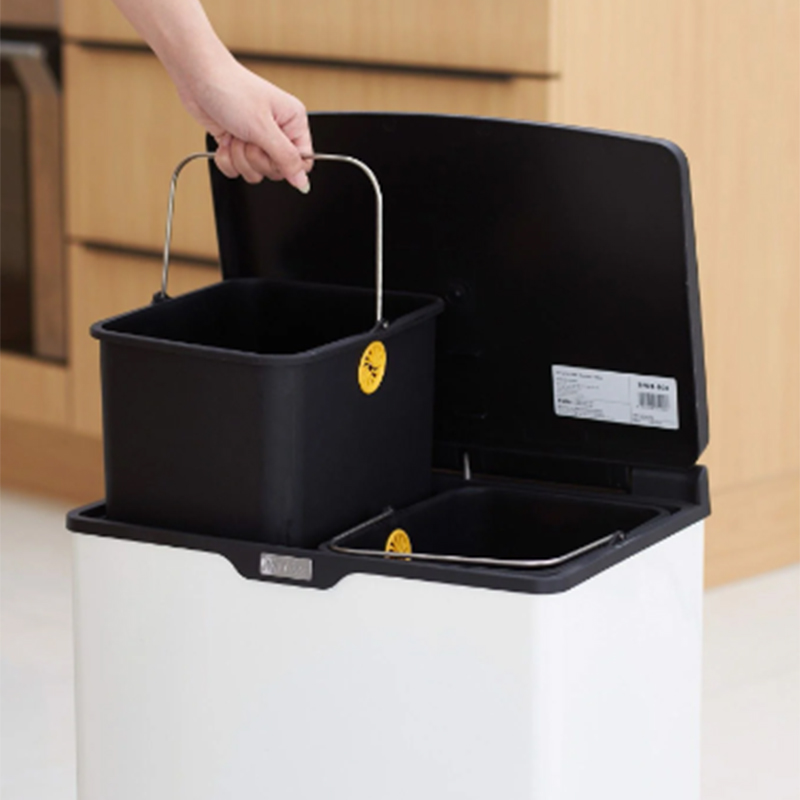 Thùng Rác Fitis Prime Đôi 26 Lít SPD1-901 - Hình ảnh 6