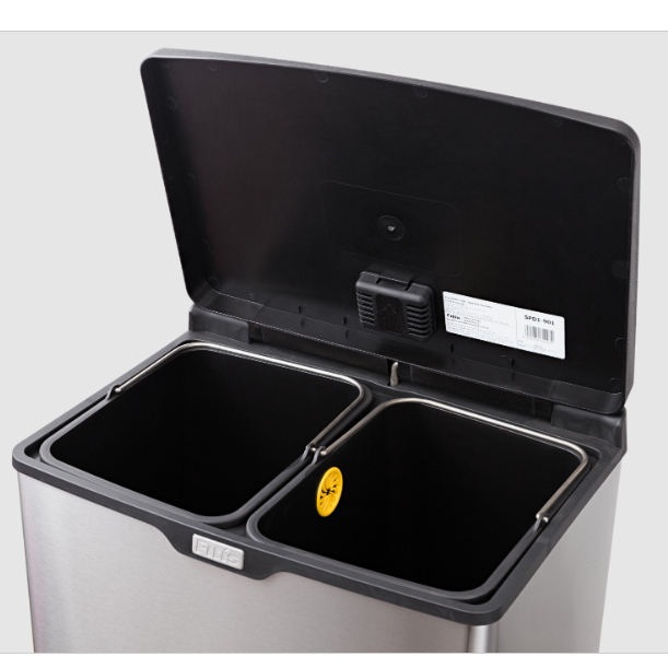 Thùng Rác Fitis Prime Đôi 26 Lít SPD1-901 - Hình ảnh 4